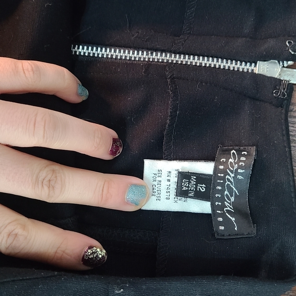Cache Contour Collection Back Zipper Skirt - Picture 3 of 9
